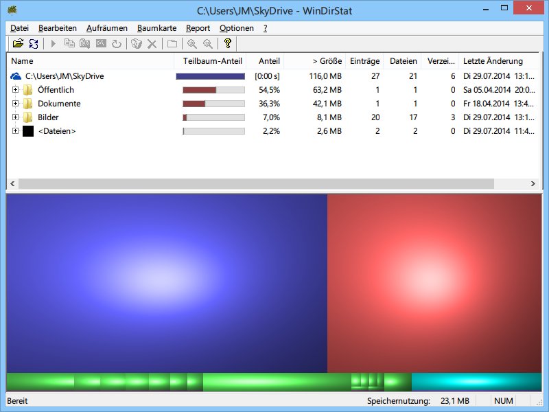 Speicher-Fresser in Ihrer OneDrive-Festplatte enttarnen