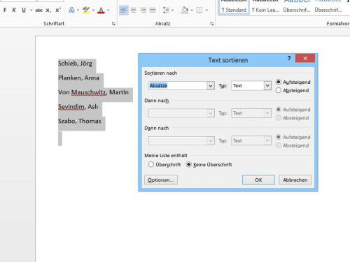 word-liste-sortieren