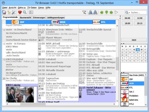 tv-browser-senderliste