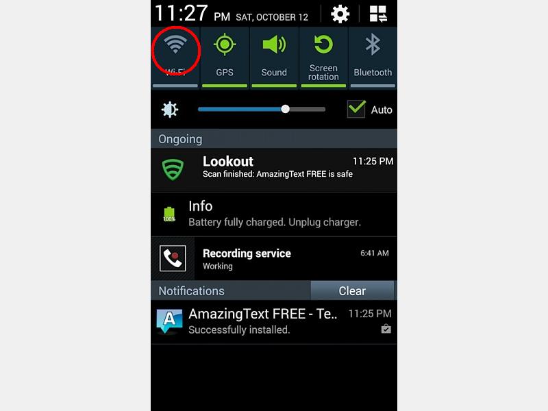 Android-Smartphones: WLAN deaktivieren