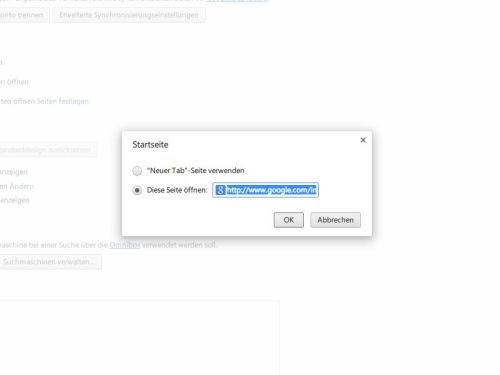 chrome-startseite