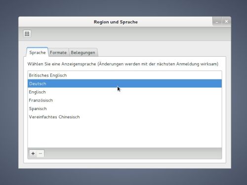 gnome-anzeige-sprache
