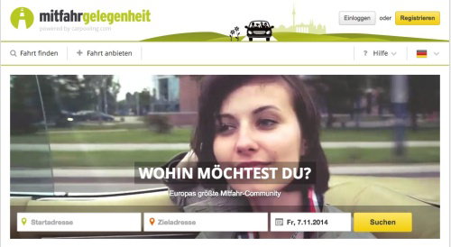 mitfahrgelegenheit