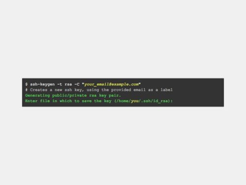 ssh-keygen