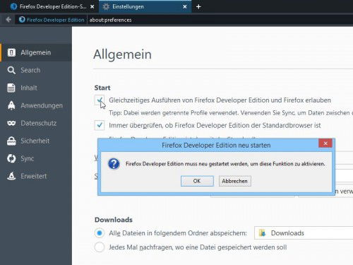 firefox-developer-edition-separate-profile
