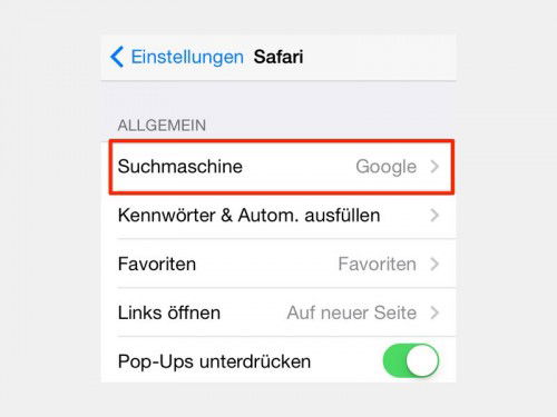 ios-suchmaschine