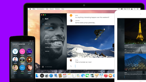 Messenger-App Wire will Whatsapp an den Kragen