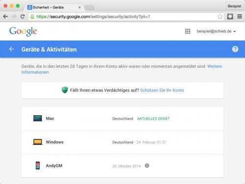 google-dashboard-geraete
