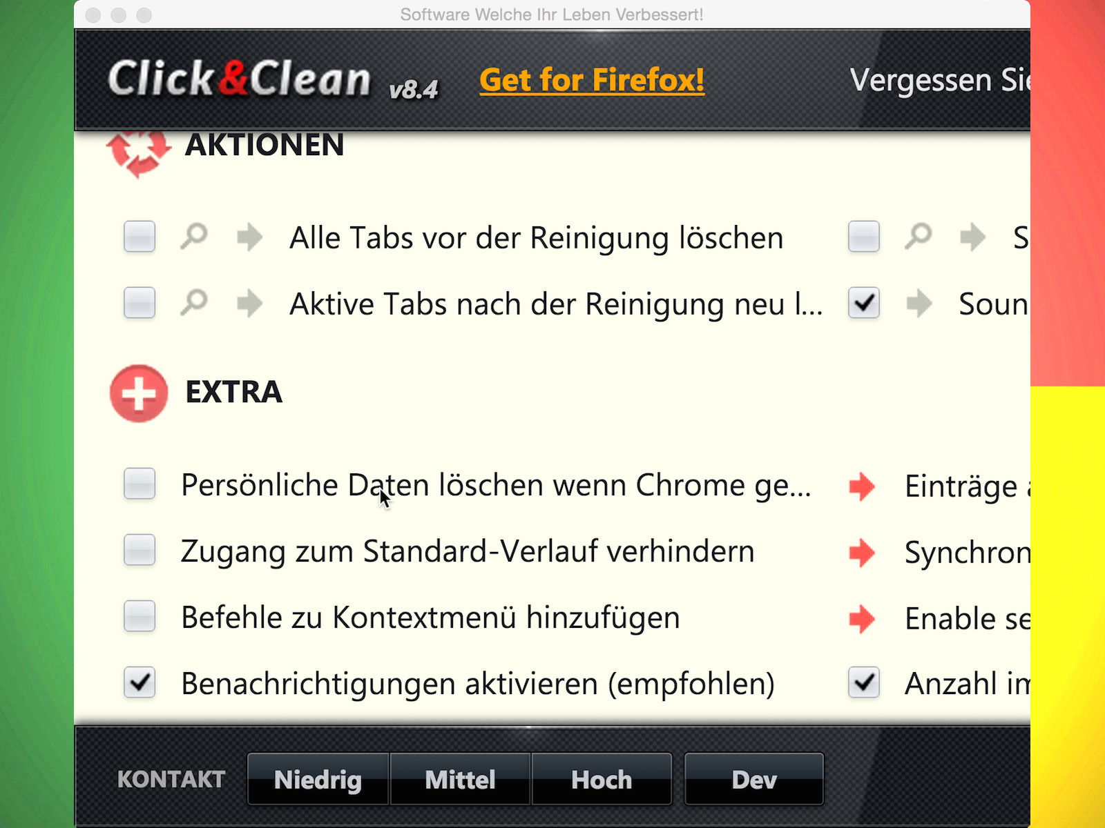 Google Chrome: Browser-Verlauf beim Beenden löschen
