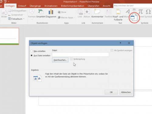 powerpoint-objekt-einfuegen