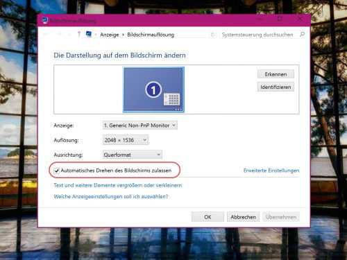 windows-desktop-ausrichtung-nicht-drehen