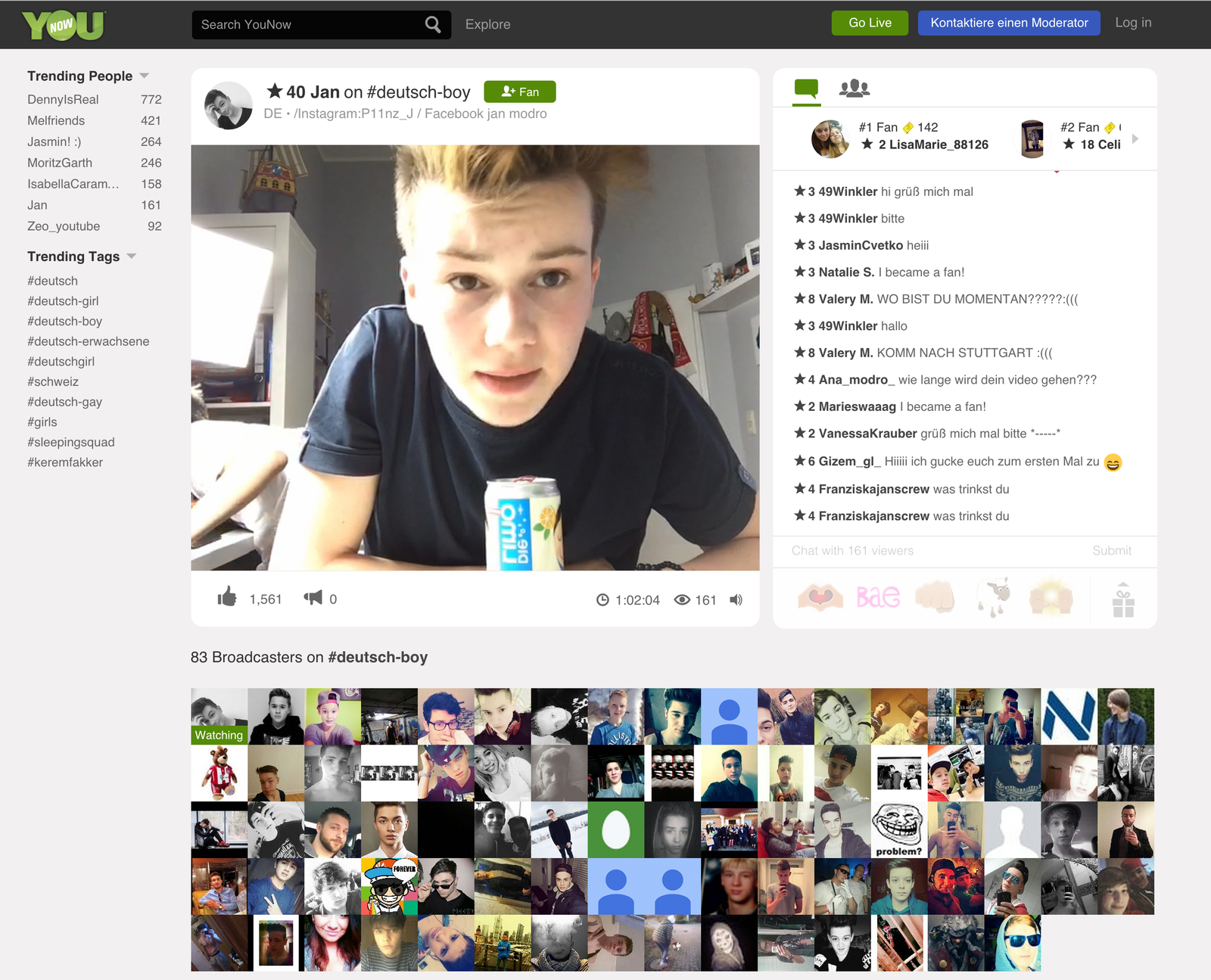 Live-Streaming mit YouNow und Meerkat - schieb.de