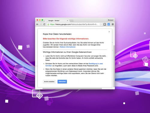 google-history-als-archiv-herunterladen