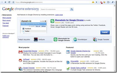 Google Chrome ist jetzt erweiterbar