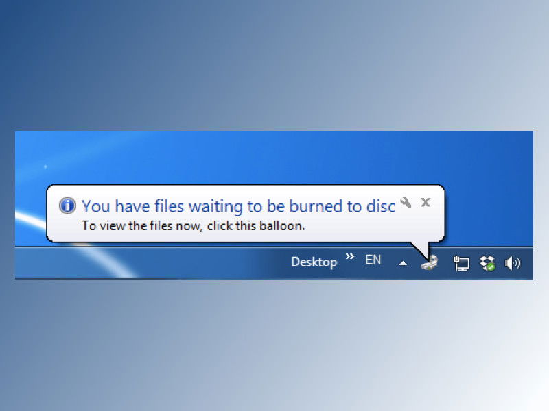Windows-Zwischen-Speicher zum DVD-Brennen leeren