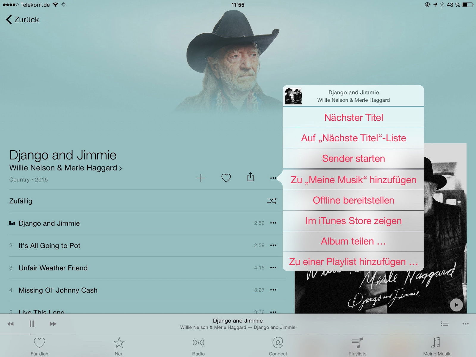 Apple Music: Songs offline verfügbar machen