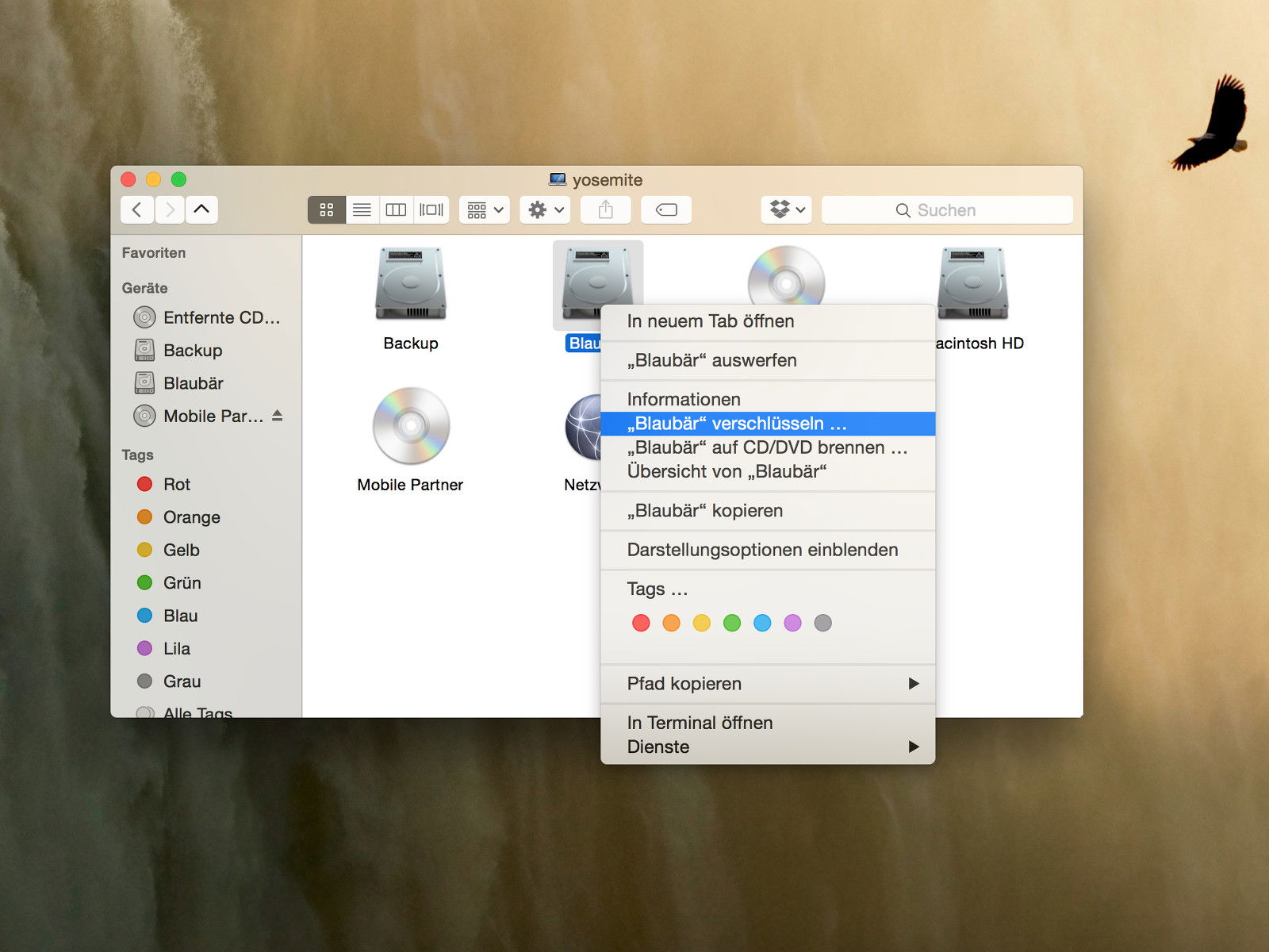 Mac: Partitionen zur Sicherheit verschlüsseln