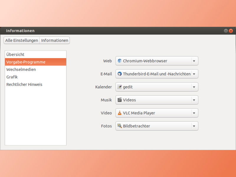 Ubuntu Linux: Standard-Webbrowser ändern