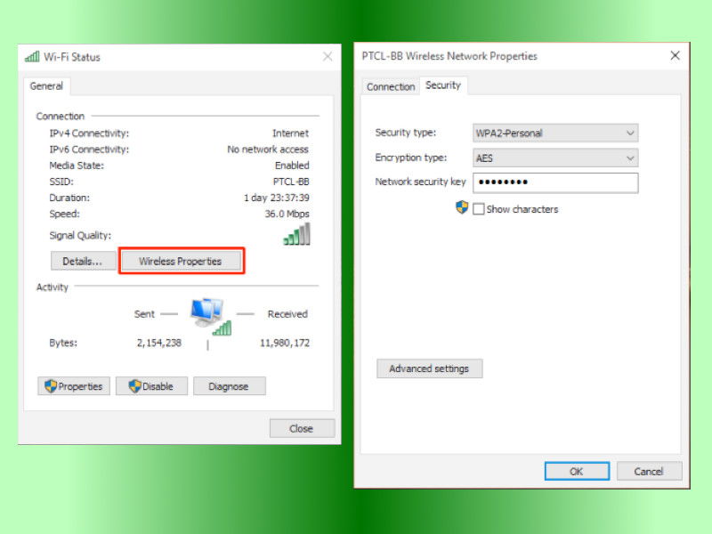 Kennwort für WLAN-Netzwerk in Windows 10 auslesen