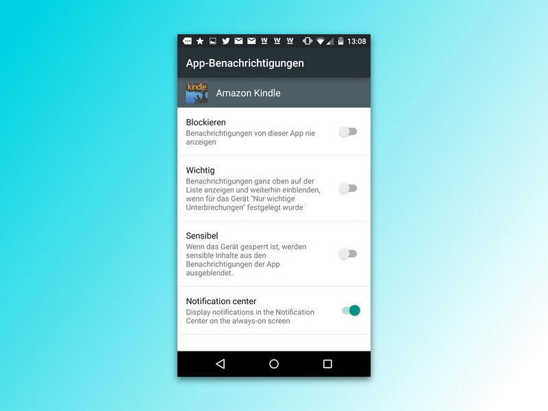 Android-Benachrichtigungen bestimmter Apps abschalten