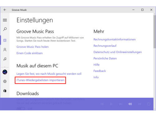 groove-musik-itunes-importieren