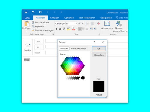 outlook-mail-farbe-anpassen