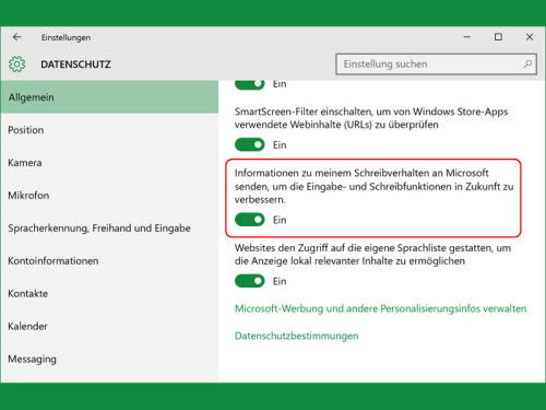win10-schreibverhalten