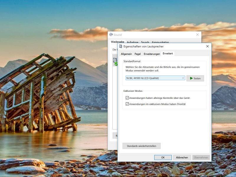 Sound-Probleme in Windows 10 schnell beheben