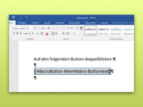 word-makro-button