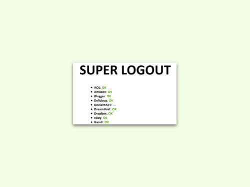 superlogout