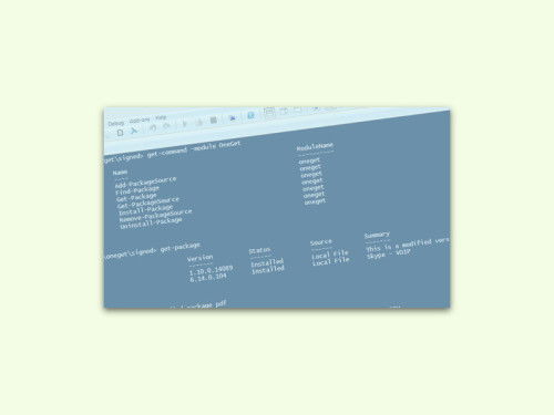 win10-oneget