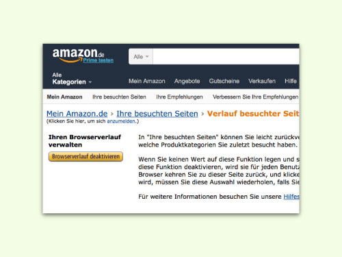 amazon-suchverlauf