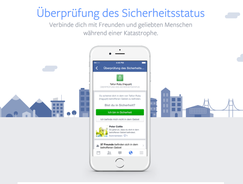 Facebook Safety Check