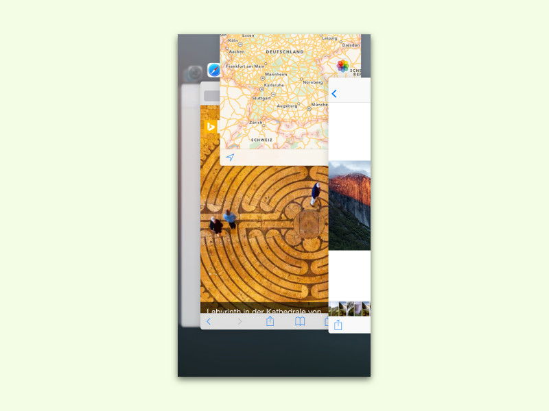 Beenden von hängenden Apps in iOS erzwingen