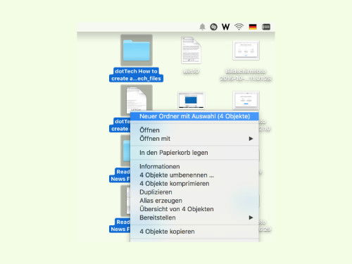 osx-neuer-ordner-mit-auswahl