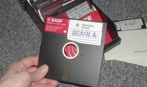 Computervirus Brain; Rechte: F-Secure