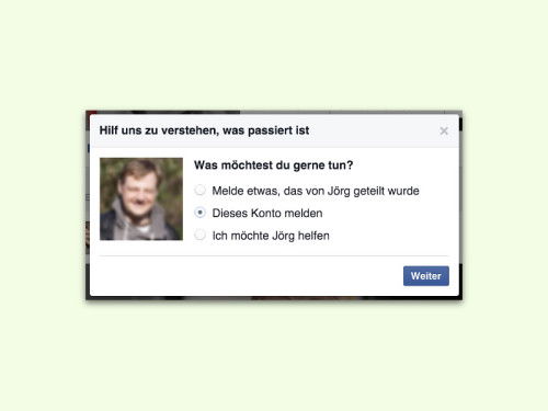 facebook-profil-melden