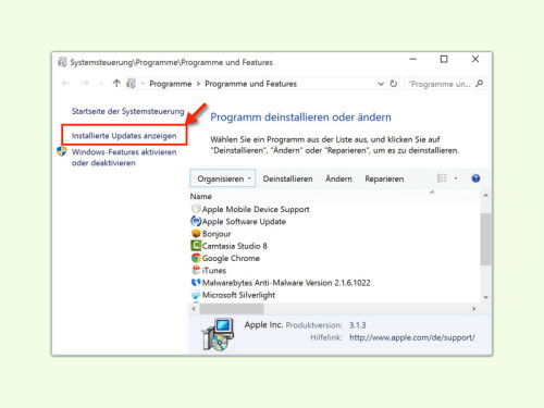 windows-installierte-updates-anzeigen