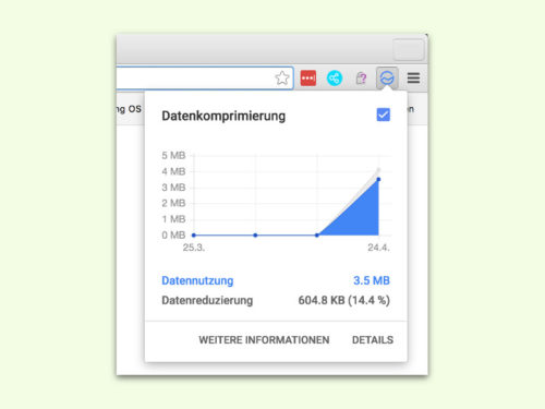 chrome-daten-komprimierung