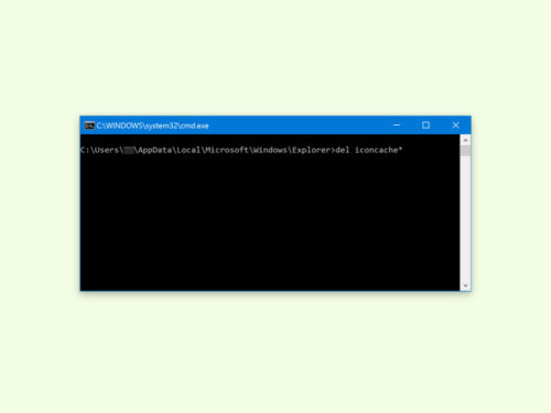 iconcache-leeren