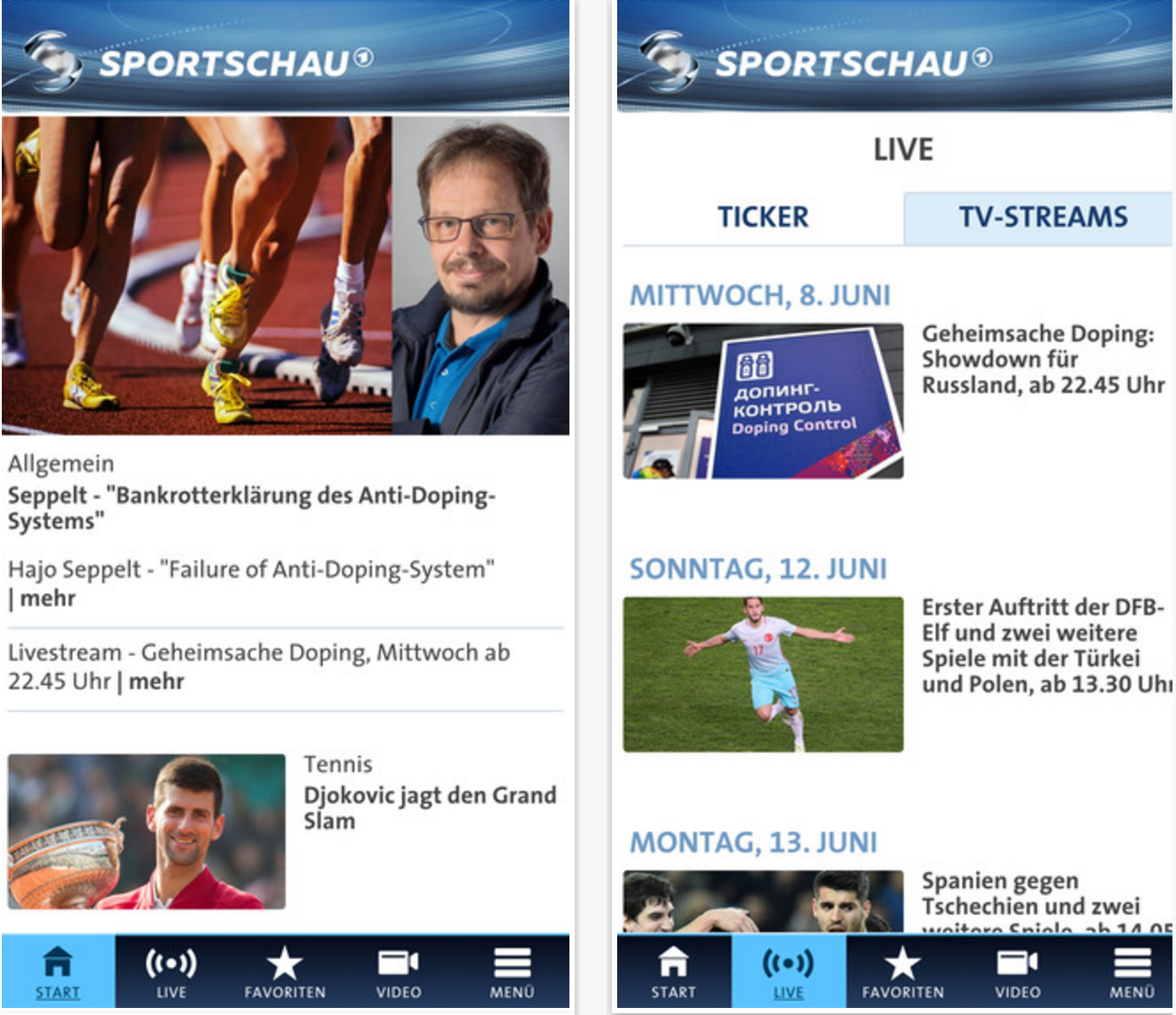 Die besten Apps zur Fussball-EM 2016 in Frankreich
