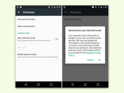 android-woerter-synchronisieren