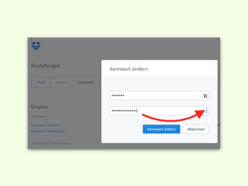 dropbox-kennwort-aendern