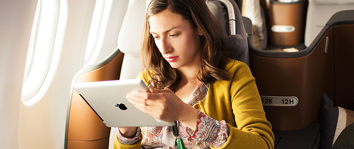 WLAN über den Wolken mit Lufthansa Flynet