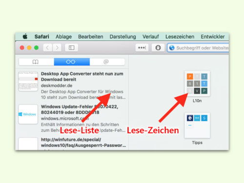 safari-leseliste-lesezeichen