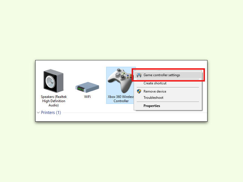 Game-Controller in Windows 10 kalibrieren