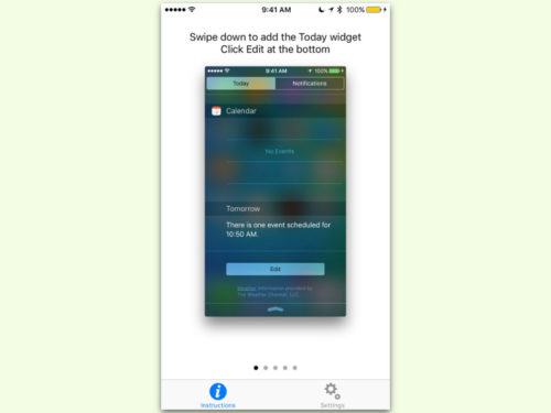 ios-10-today-snippet-sperr-bildschirm