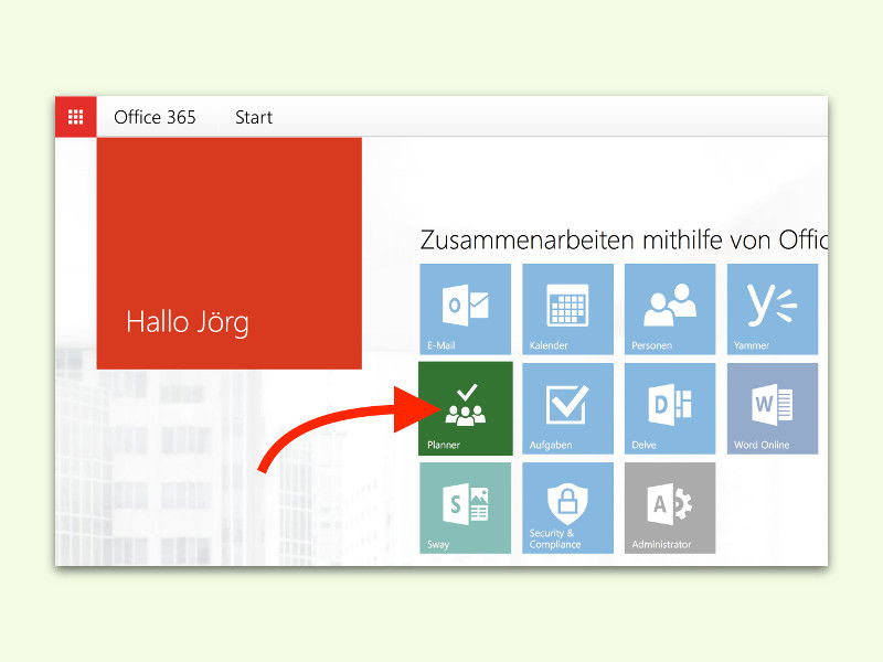 Projekte planen mit Microsoft Planner