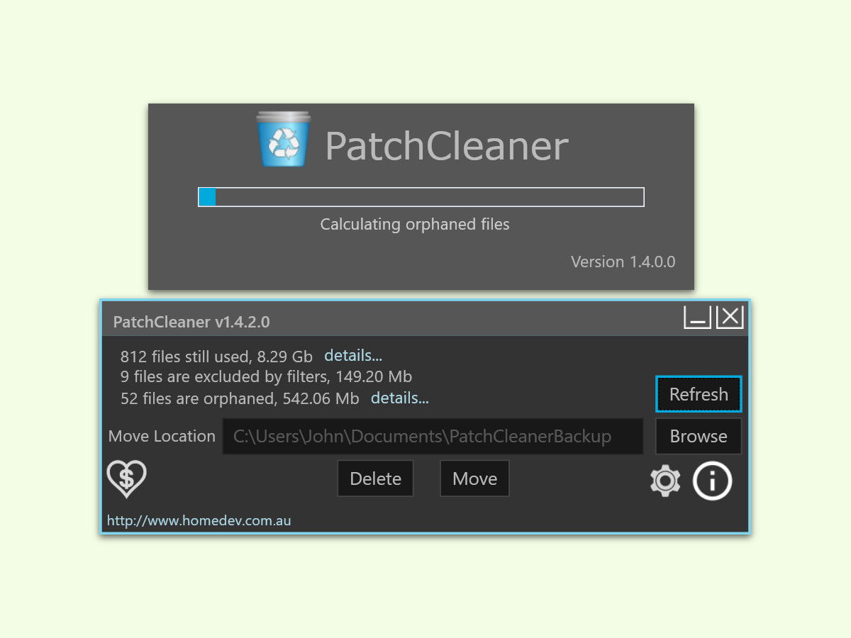 Patchcleaner