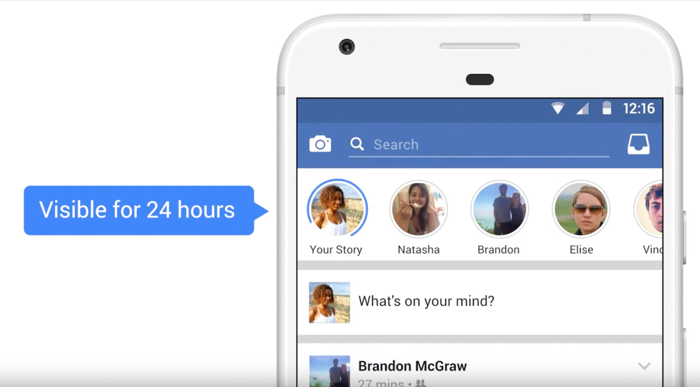 Jetzt erzählt auch Facebook Stories